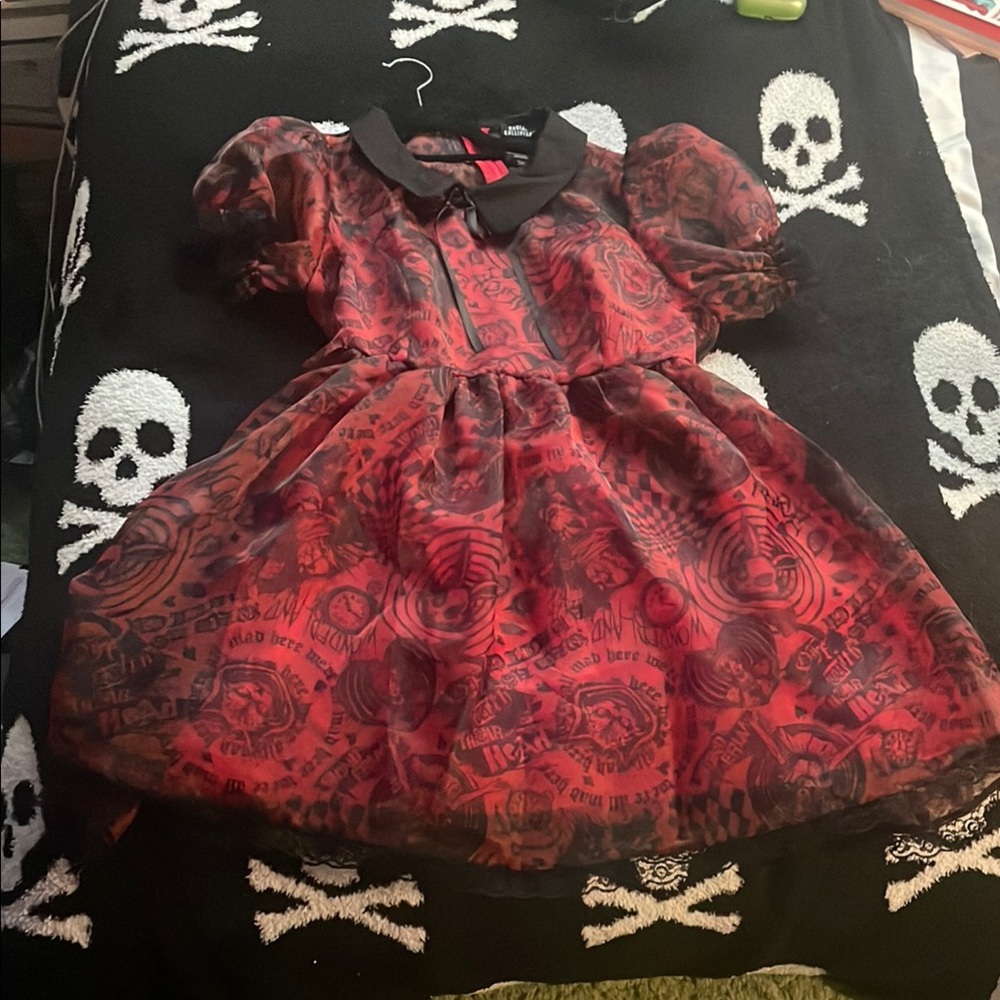 Through the looking glass organza dress